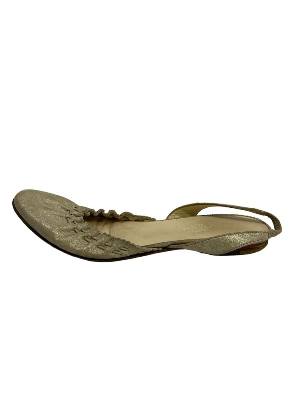 Hermes Sandals Gold Glitter